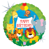 Globo Americano 9 Jungle Animals Bday