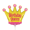 Globo MINI SHAPE 14 Mini Birthday Queen